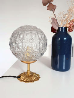 Lampe à poser globe vintage Bloomis