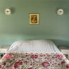 applique murale abat-jour opaline ondulé décoration vintage Luminaire Bloomis