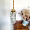 lampe baladeuse globe en verre vintage slow décoration