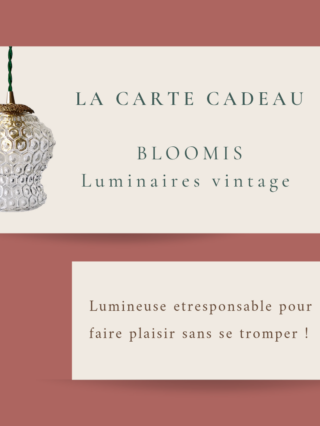 CARTE CADEAU BLOOMIS