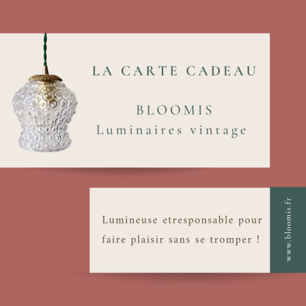 CARTE CADEAU BLOOMIS