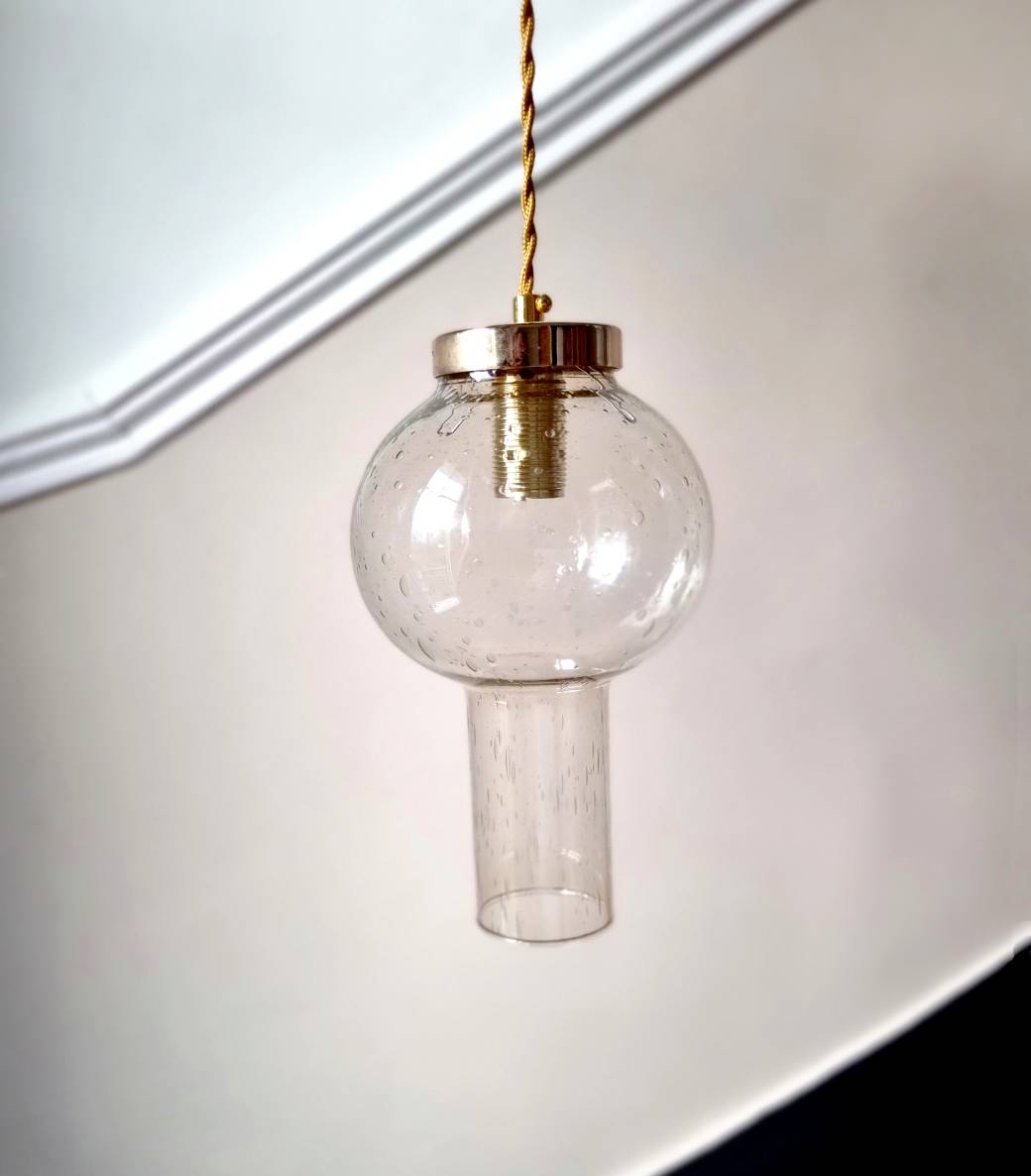 Abat-jour Verre Pour Lampe à Huile Vintage - Globe Décoratif 6.5x6.5x5.5 Cm, Transparent, Coupe-vent - Pour Chambre, Salon, Ambiance Chaleureuse