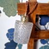 Lampe baladeuse globe verre avec son cordon tressé à personnaliser. Luminaire vintage Bloomis
