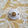 Les Imparfaites - Patère murale en porcelaine. Création upcycling Bloomis