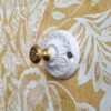 Les Imparfaites - Patère murale en porcelaine. Création upcycling Bloomis