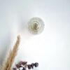 applique murale globe en verre vintage. Luminaire décoration vintage Bloomis