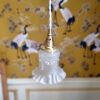 Lampe baladeuse tulipe ancienne. Luminaire vintage Bloomis